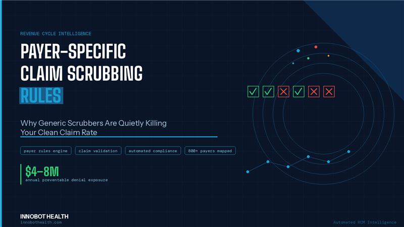 payer-specific claim scrubbing